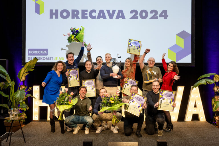 Albron met Smaakchef overall winnaar Horecava Innovation Award 2023