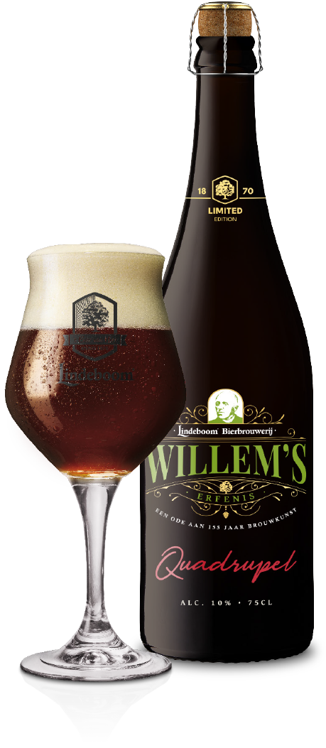 Willem’s Quadrupel ode Lindeboom aan de eerste generatie brouwers